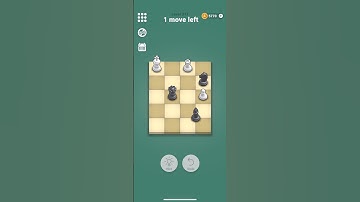 Pocket Chess Level 317 Chess Problem Solution #chess #puzzle #game #gaming #endgames #pocketchess