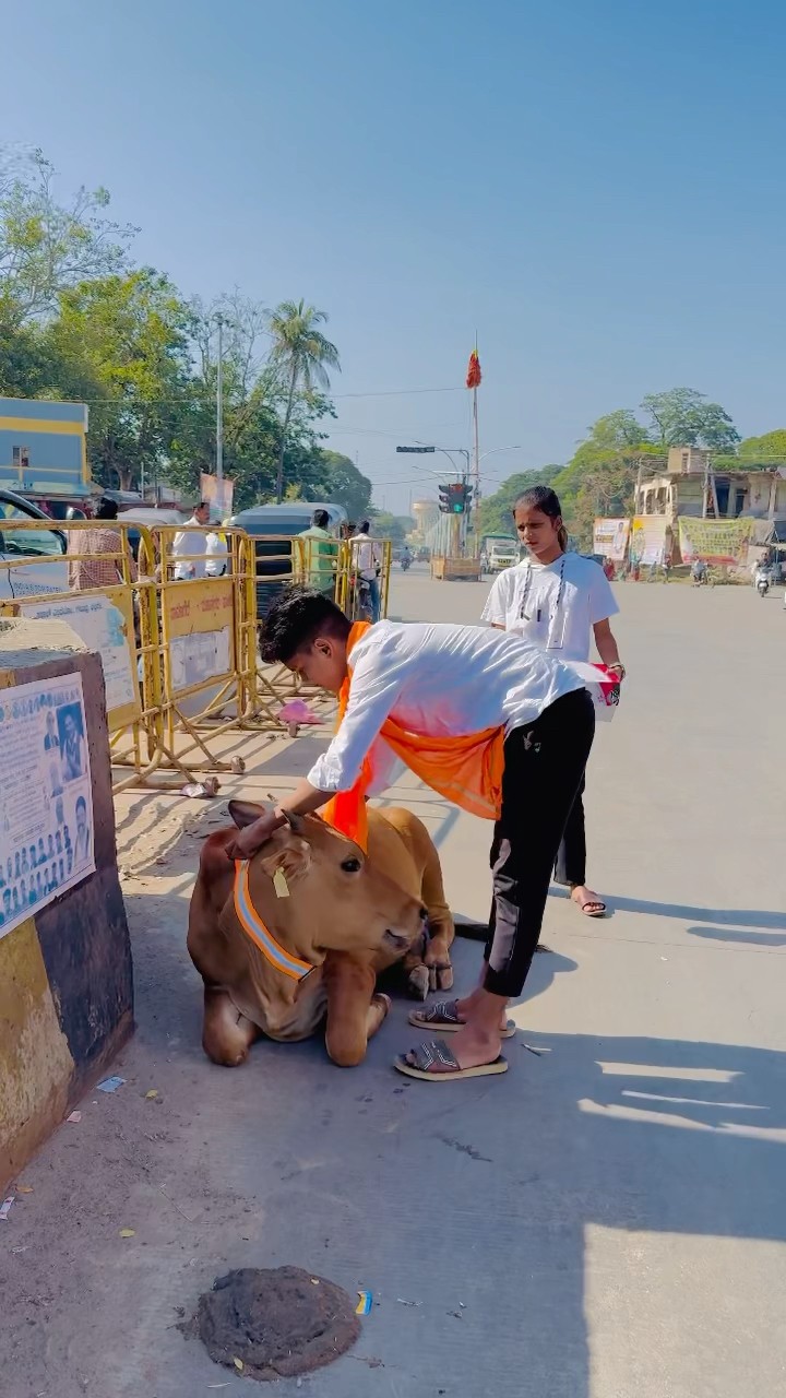 Do good and expect nothing in return ? @Vasanth.Dancer #gaumata #savegaumata #viral #shorts