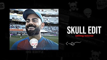 💀 Skull Emoji Edit Tutorial In Capcut | Skull Face Emoji Video Editing | Skull Face Emoji Tutorial