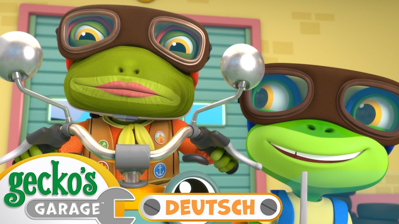 Oma Geckos Sportwagenrennen | 60-minütige Zusammenstellung｜Geckos Garage｜LKW für Kinder