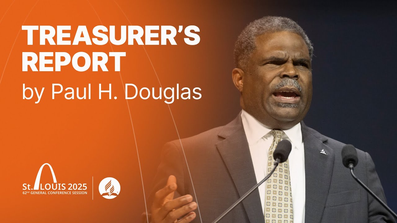 Сессия Генерального секретаря 2025 г. | Отчет казначея Пола Х. Дугласа