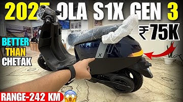 2025 New OLA S1X Gen 3 Full Review🥳| New Changes, Price & Range | ola s1X 4 kwh review
