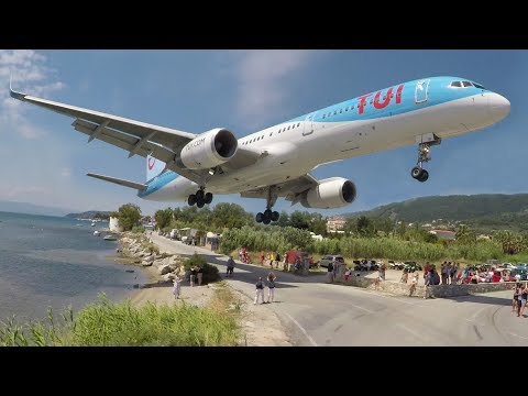 WoW! SKIATHOS 2017 - LOW Landings and JETBLASTS