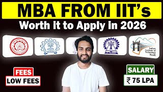 MBA From IIT's: Reality Check | Best IIT For MBA? Highest Package? ROI? Full Comparison 2026