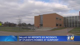 Dallas ISD Reports 6 Incidents Of Students Robbed At Gunpoint