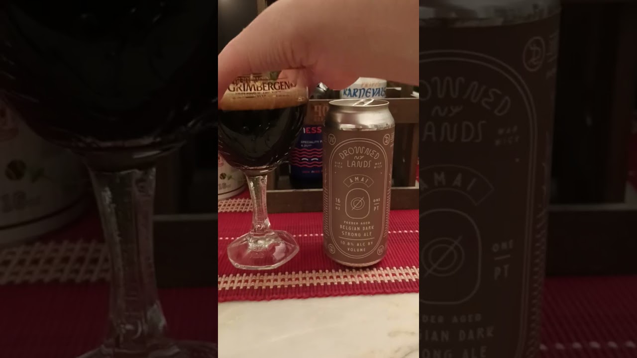 # 2778 The Drowned Lands Brewery Amai Foeder Aged Belgian Dark Strong Ale 10.8 % (USA)