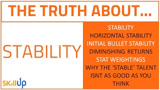 The Division | How Stability Really Works (Including Why The Stable Talent Isn't Great)