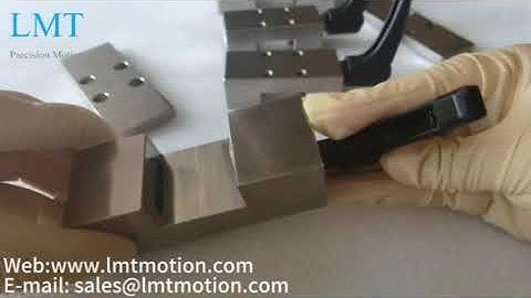 Manual Linear Guide Clamp Braking