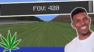 420 FOV in Minecraft
Dont do drugs kids, otherwise you end up like THIS.
ð LIKE the video if you enjoyed it and want to see more content!
ð SUBSCRIBE if youre new to the channel!
ð Hit the Bell icon to get notified of every time I upload a video! #NotificationSquad
Ok, so heres how the FOV number in the options file actually works:
0 = Normal FOV (70 FOV)
For each 1 degree in FOV in either direction, you add/subtract 1/40 (0.025)
So, for 110 FOV, it would be 0 + 40*0.025 = 1 in the options file (110 FOV is Quake Pro BTW)
Then, 420 is equal to 70 + 350, and 350 * 0.025 = 8.75, which is what I used.
Aight, thats enough math for today.
And I thought I was brain dead AFTER setting my FOV to 420.
ðŽFollow me on Twitch!: https://www.twitch.tv/0microngaming
ðŠFollow me on Twitter!: https://twitter.com/0micronGaming
ð® DISCORD!: https://discord.gg/5RDTCDj
ð² Become a Channel Member: https://www.youtube.com/channel/UCryKACitFpPVPiqvYH6pQBQ/join
ð¹ïž Game: Minecraft
ð Server IP: mc.hypixel.net
âš Server Website: https://hypixel.net/
ð Texture Pack: https://www.youtube.com/watch?v=nhXyzt7K8Dg
FULL PLAYLIST!: https://www.youtube.com/playlist?list=PLUtUAebuS-bLV5TJWCqGfEW13w0VmVQjC
ð¶Music Used:
Fluffing A Duck - Kevin Macleod
Lobby Time - Kevin Macleod
Cipher - Kevin Macleod
Yay for copyright free music lmao
ðš Banner Art and Profile Pictures by Green/Greenei/Matthew: https://www.youtube.com/channel/UCSI4yDNXAUQC8-54BKfR2rw
ð» Thumbnails made by me :P
ð«Rules
No advertising.
Have fun, be nice to others! ð
Got all the way down here? Well,
ââââââââââââââââââââââ
ââââŠââŠâââŠâââââââŠââââââ
âââââââ âââââââââââ ââââ
âââââ©ââââââââââ©ââ©âââââ
ââââââââââââââââââââââ
to the bottom of the description. Enjoy your stay. 420 FOV in Minecraft