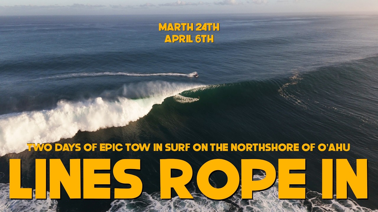 SURFERS TOW INTO DOUBLE OVERHEAD + FACES ON O'AHU