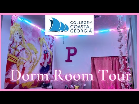 CCGA | College of Coastal Georgia | Dorm Room Tour (2021-2022) 🌸 ✨