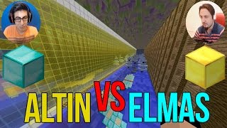 GİZEMLİ SON!  Gold vs Diamond (Minecraft Parkur)