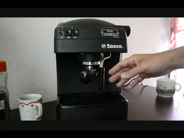Cafetera Saeco Via Veneto Parte 3 - YouTube