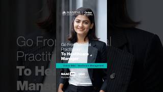 🎓 Online MBA in Healthcare Management | Manipal Academy of Higher Education #manipaluniversity
