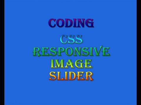 Coding responsive css image slider (part 2 - content footer)