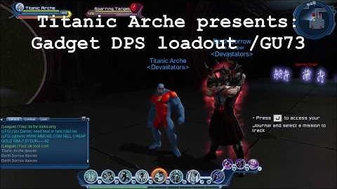 DCUO: Best Gadgets DPS Loadout + Rotation (Hybrid) [GU73]