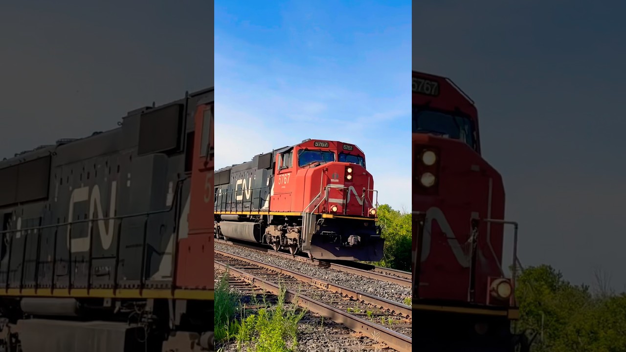 CN 5767 + CN 5612 lead CN Z148 east - YouTube