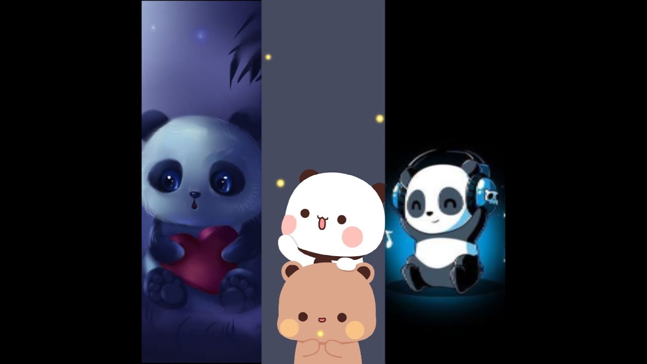 10 cute panda aesthetic wallpaper for phone/laptop/tablet