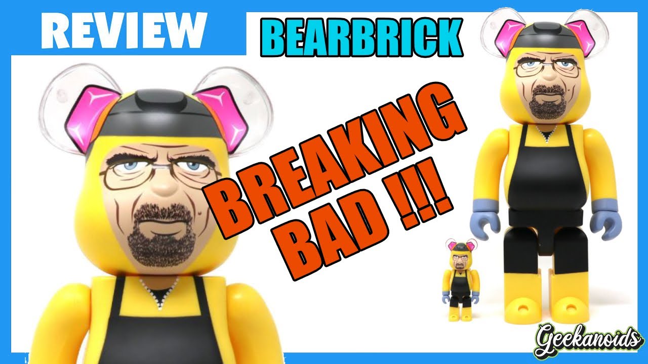 Bearbrick 100% & 400% Breaking Bad Walter White Review