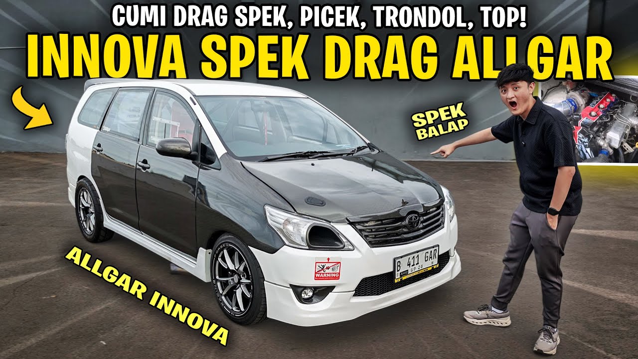 INNOVA DRAG SPEC CUMI FULLSPEK HEDON TRONDOL TAPI BISA DIBUAT HARIAN ...