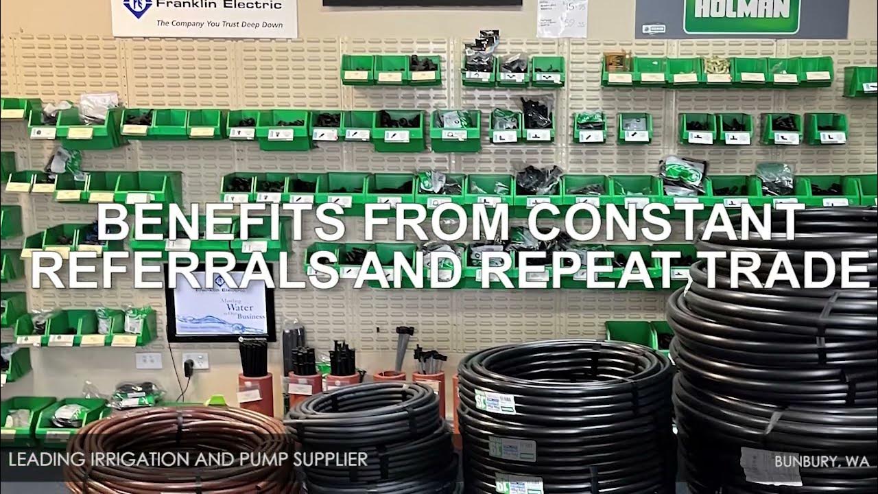 Leading Irrigation and Pump Supplier Bunbury, WA YouTube