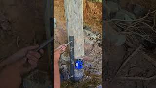 Bridge Pile Jack Plate &amp; Steel Bracing Strap Install