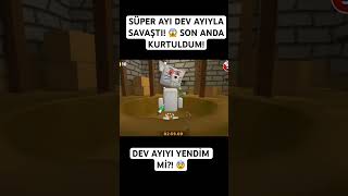 Süper Ayi Dev Ayiyla Savaşti Son Anda Kurtuldum