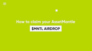 How to Claim $MNTL | AssetMantle Airdrop
