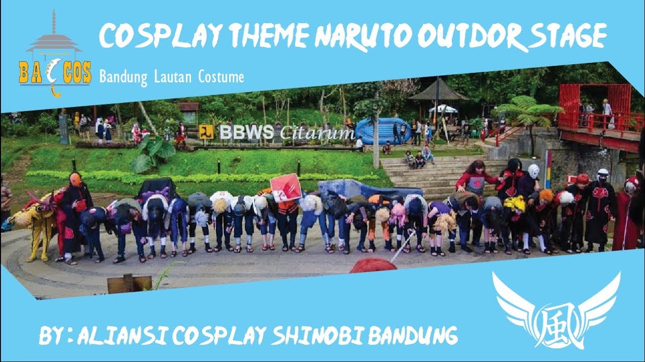 Naruto Cosplay Stage Performance by Aliansi Cosplay Shinobi Bandung