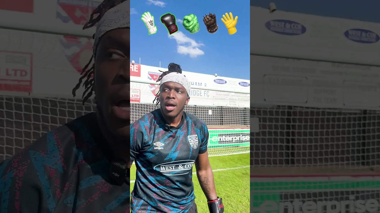 Can a Goalkeeper Save With Any Glove?🧤 (FT KSI)
