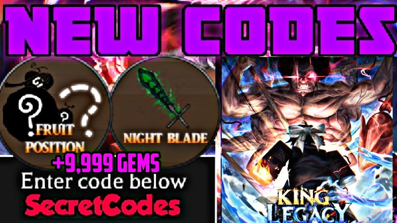 King Legacy Codes - Roblox King Legacy Codes Update 4.8 