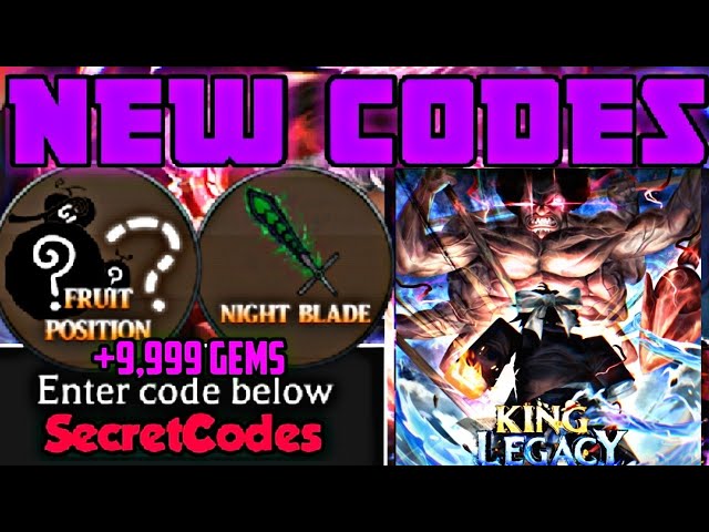 ALL *NEW* WORKING CODES FOR KING LEGACY IN OCTOBER 2023! ROBLOX