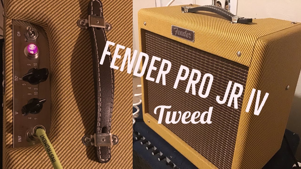 Fender Pro Jr IV LTD Tweed. Small Amp HUGE Tone (Clean Tones