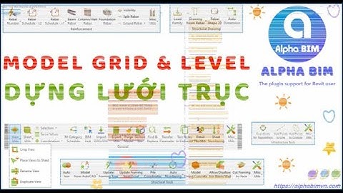 Tự học Revit kết cấu áp dụng Alpha BIM - 01/30 - Dựng Lưới Trục | Model Grid from AutoCAD