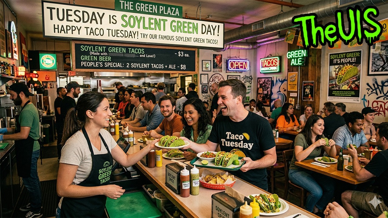 Tuesday is Soylent Green Day