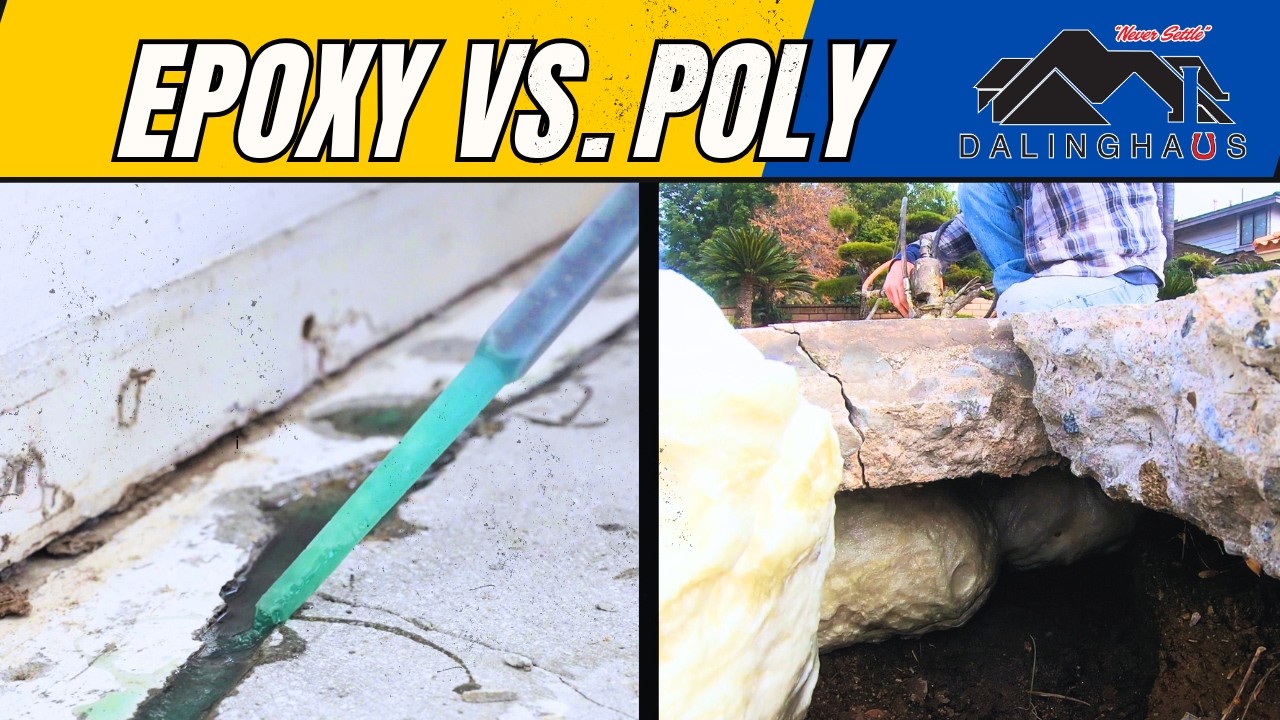 Epoxy vs. Polyurethane Concrete Crack Injection: Which Is Better?. Video preview.