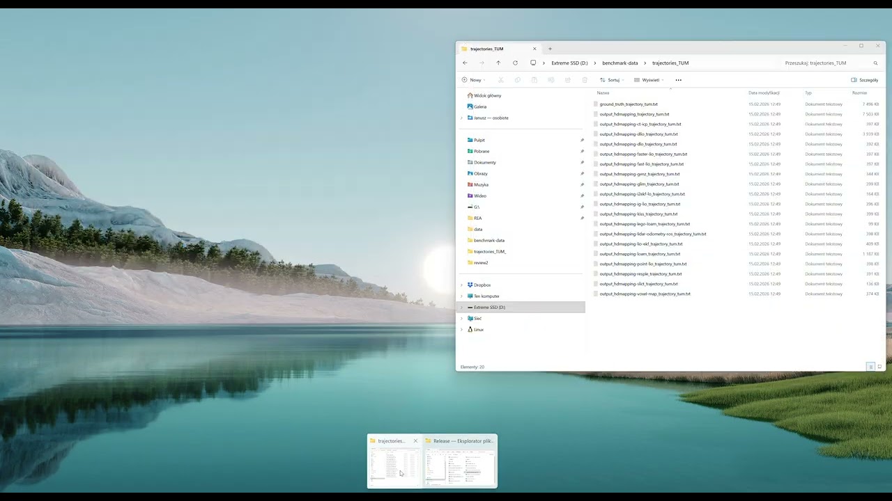 Quantitative evaluation of 20 LiDAR Odometry algorithms, 