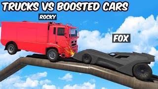 Truckers Vs Boosted Cars | GTA 5 Tamil Funny Moments - Black FOX