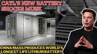 6.25 Megawatts, Zero Degradation in 5 Years! CATL's 'Super Battery Pack' Officially Mass Production.