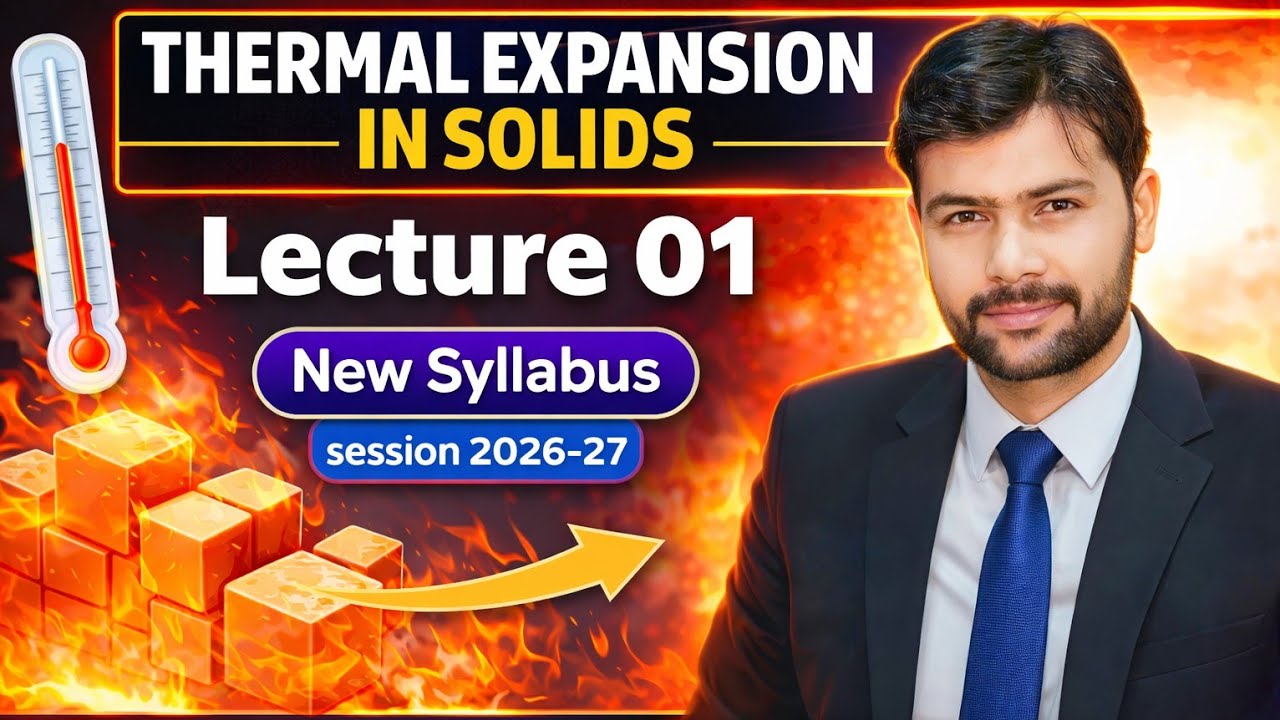 Thermal Expansion in Solids | Linear Thermal Expansion CH#02 |  New Syllabus 10th Physics 2026-27