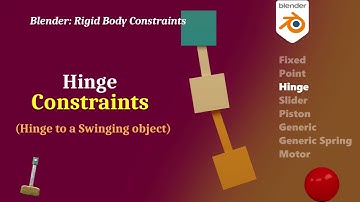Hinge Constraint: Hinge to another Swinging Object/Rigid Body