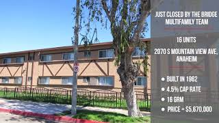 Closed | 16 Units -  Mountain View
