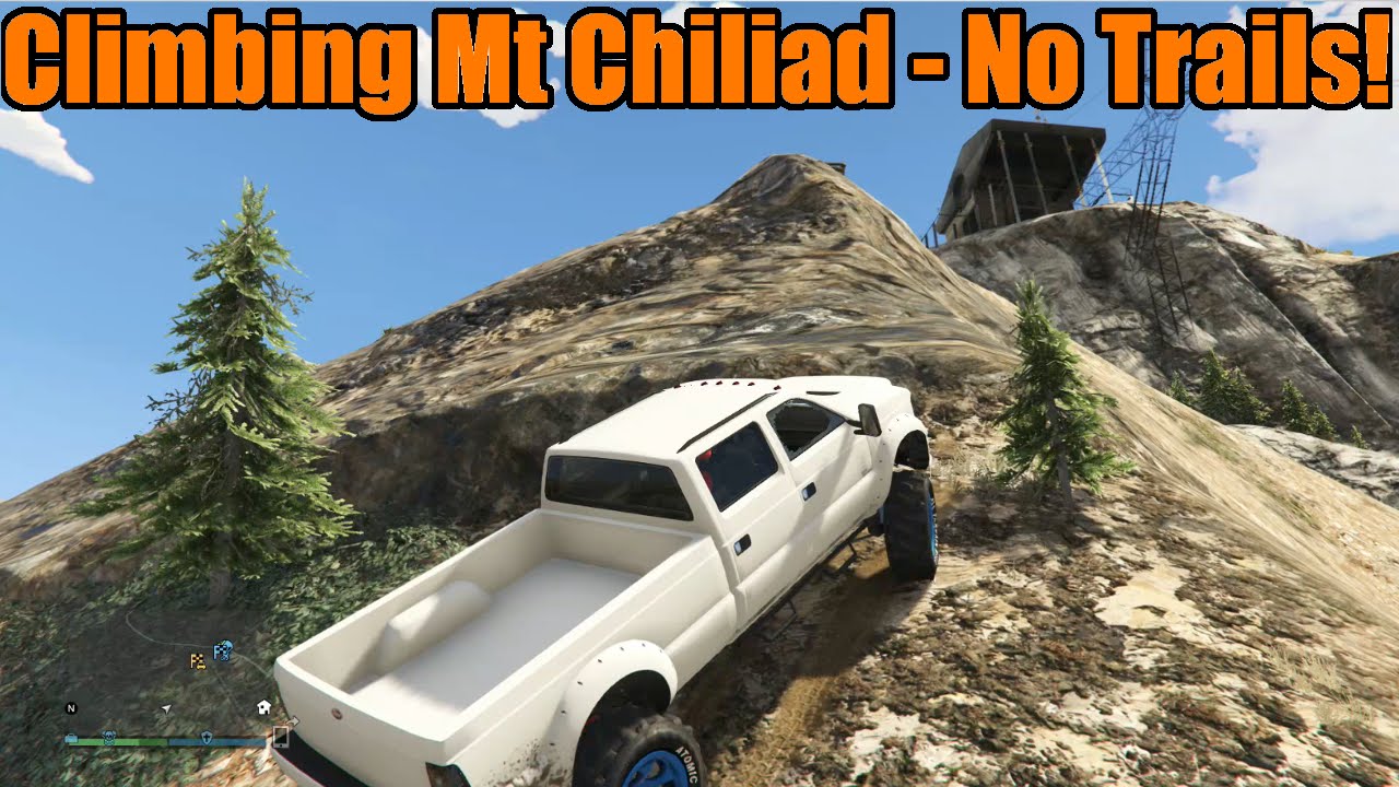GTA 5 | Sandking with Proper Off-Road Setup | No Trails up Mt Chiliad