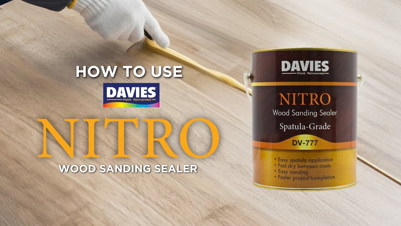 STEP-BY-STEP Guide: How to Apply DAVIES Nitro Wood Sanding Sealer