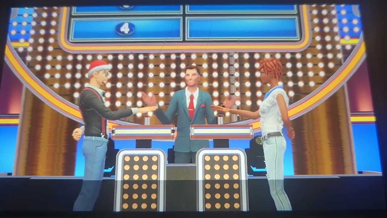 Family feud Nintendo switch version Christmas edtion David's 25 days of Christmas 🎄 