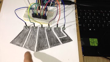 [Toy] Paper drums (Arduino, Max/MSP)