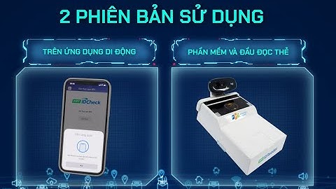 Bộ giải pháp xác thực căn cước công dân - FPT.IDCheck