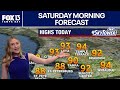 Tampa weather | Saturday morning forecast