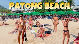 【🇹🇭 4K】Phuket 2023 Patong Beach - Walking Tour Thailand