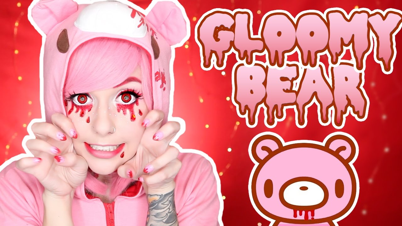 GLOOMY BEAR MAKEUP TUTORIAL